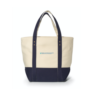 Brigham Founding Member Zippered Canvas Tote