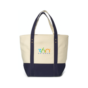 Brigham 360 Zippered Canvas Tote